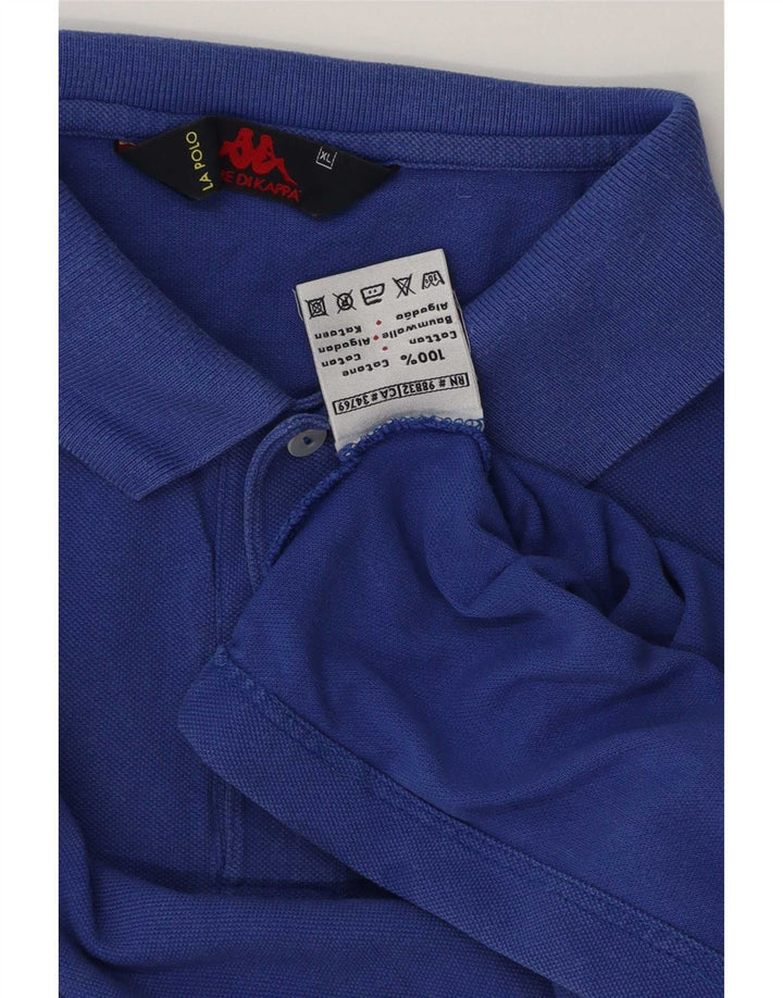 Kappa Polo Hombre XL Algodón Azul
