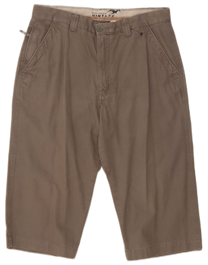 Marks & Spencer Bermudas vintage para hombre W32 Algodón gris medio