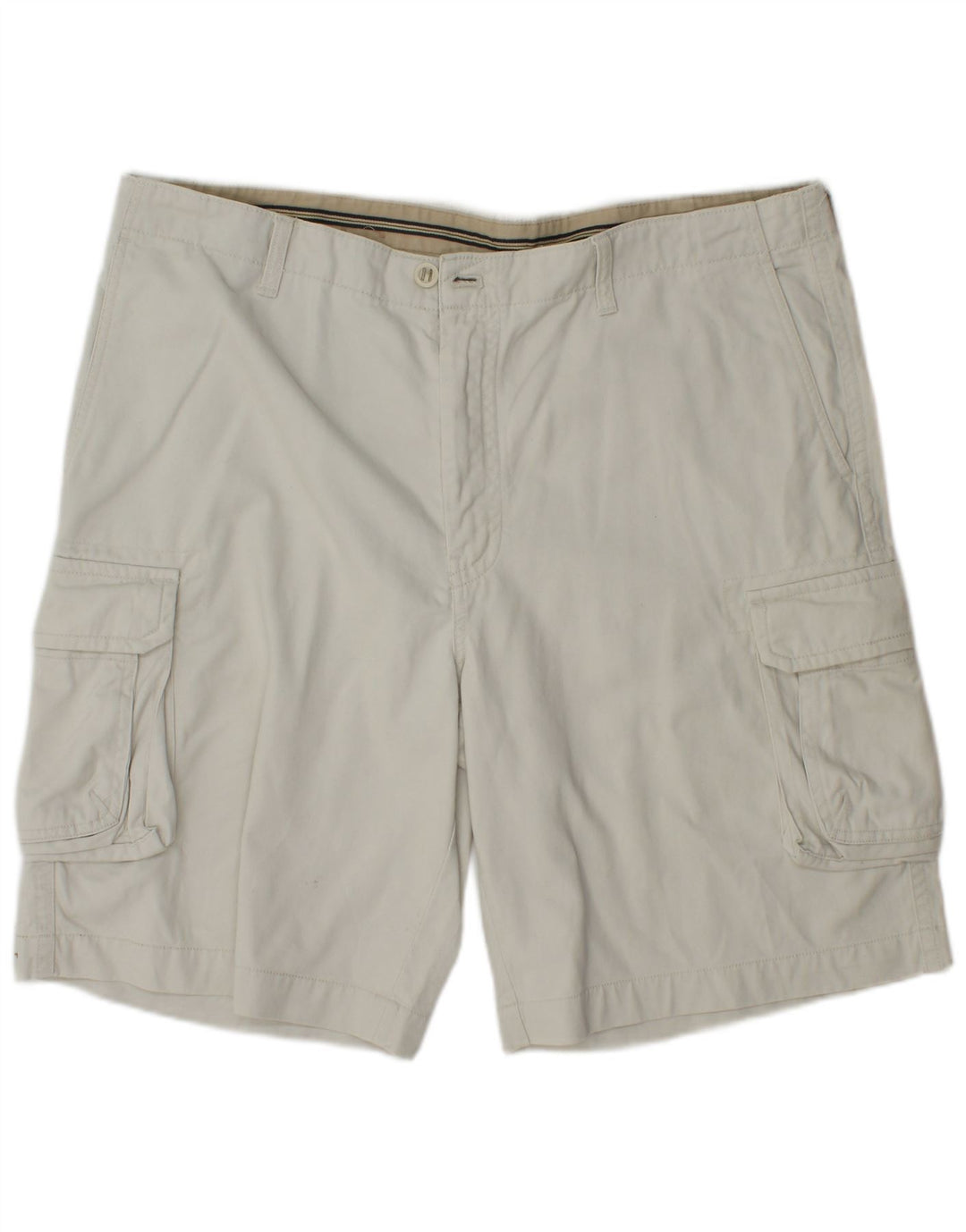 Izod Shorts Cargo Hombre W38 XL Algodón Blanco