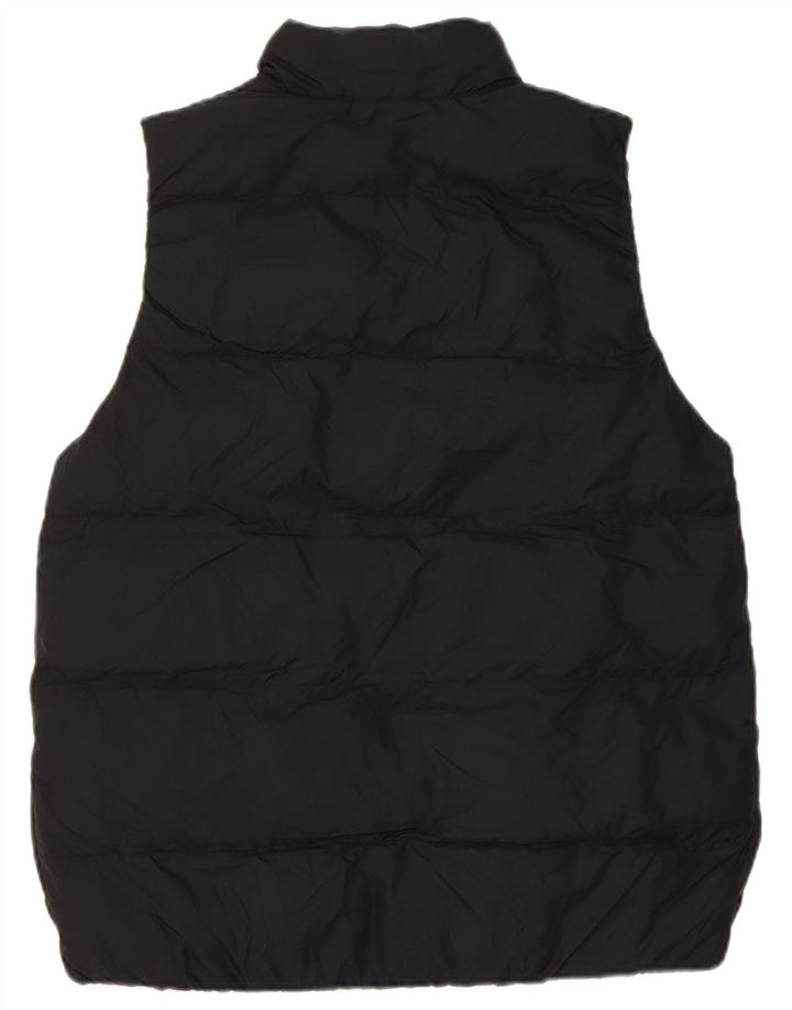 NIKE Chaleco acolchado para niño 13-14 años XL Negro Poliéster