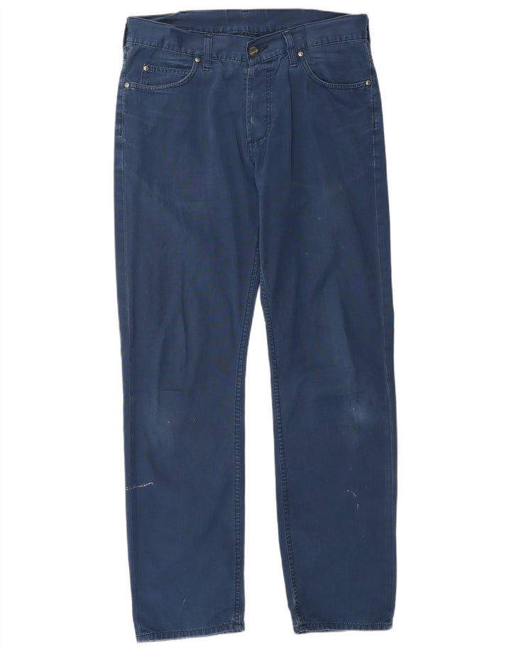 CARHARTT Pantalones informales rectos para hombre W32 L30 Azul