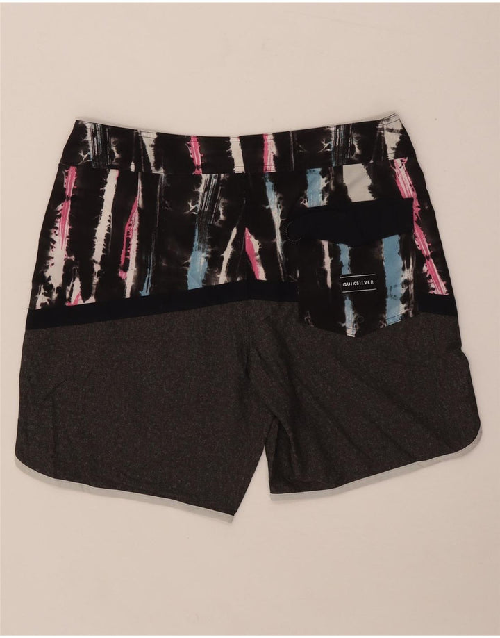 Bañador Quiksilver Hombre Gris Medio Tie Dye Poliéster