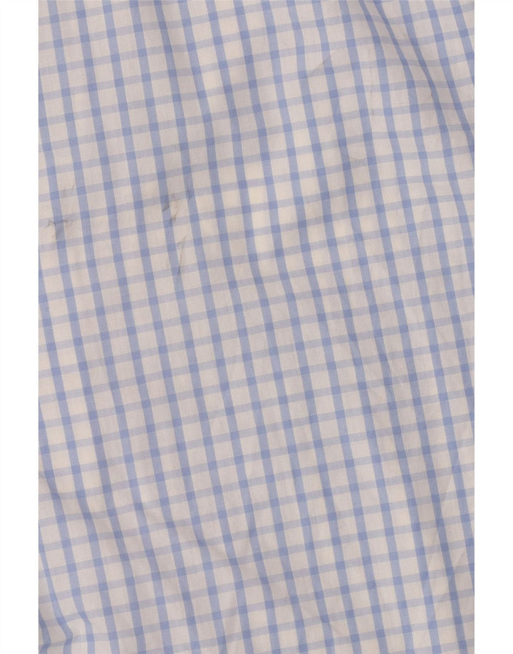 Musto Camisa Slim Fit Para Hombre Camisa Blanca Grande A Cuadros