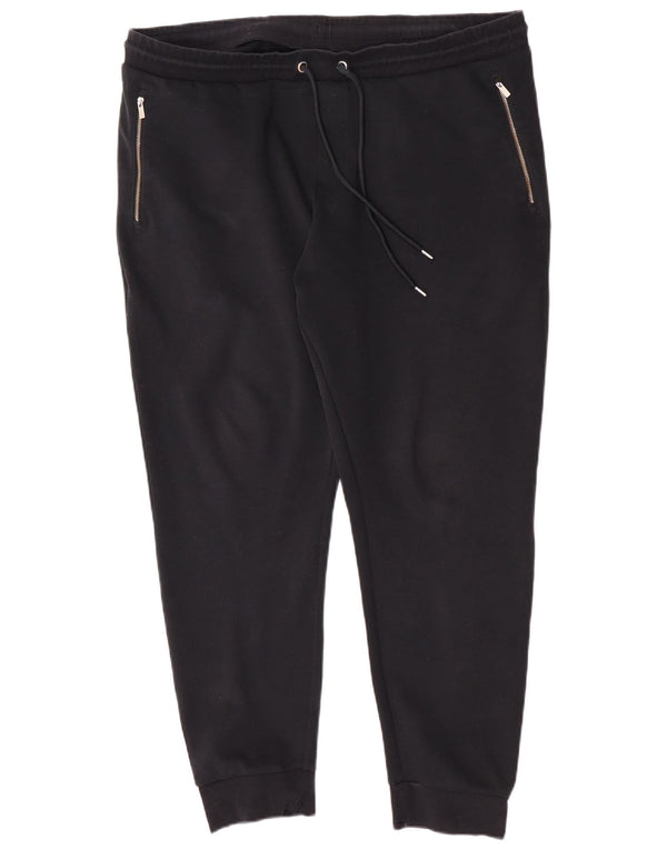Marks & Spencer Pantalones de Chándal Autograph para Mujer Joggers UK 20 2XL Negro