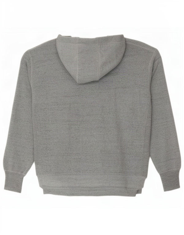 Under Armour Jersey con capucha gráfica para hombre de algodón moteado gris grande