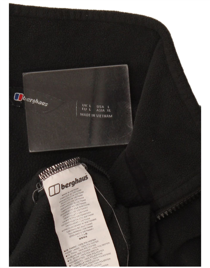 Berghaus Chaqueta polar para mujer UK 46 Large Poliéster negro