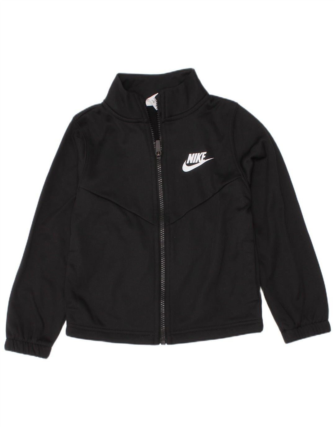 Nike Boys Graphic Chándal Top Chaqueta 3-4 años XS Negro Poliéster