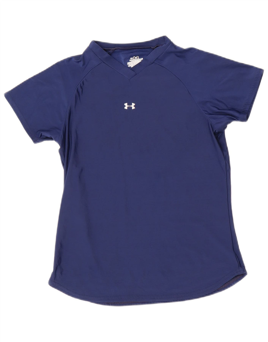 Camiseta Under Armour Mujer Top Small Azul Marino Poliéster