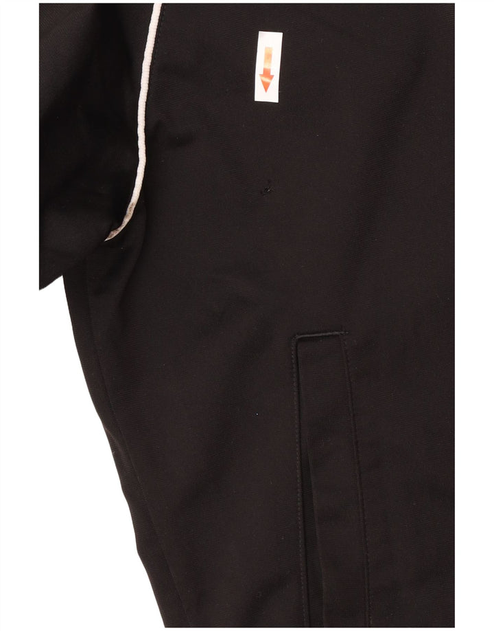 Puma Chaqueta de chándal para hombre, color negro mediano