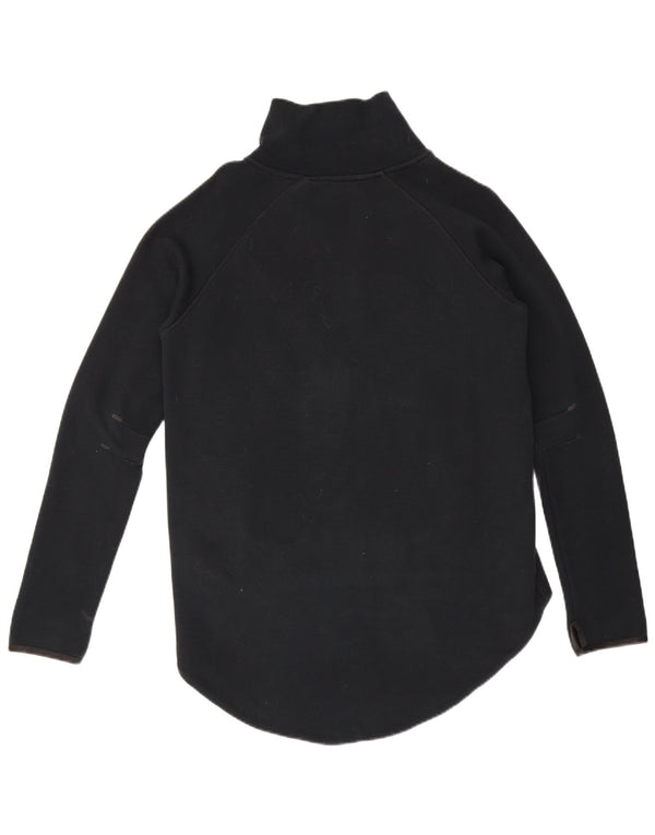 Nike - Chaqueta de chándal para mujer, talla 40, talla grande, algodón negro