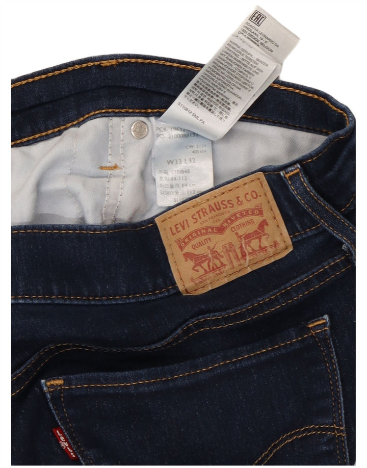 Levi's Mujer 315 Shaping Bootcut Jeans W33 L32 Algodón Azul Marino