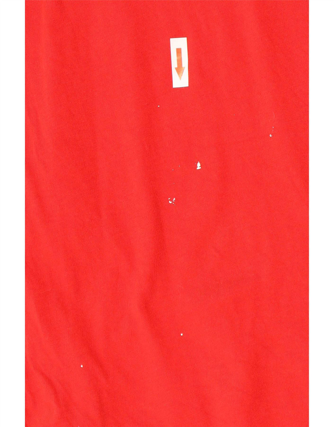 Nike Camiseta de corte atlético para hombre, talla grande, algodón rojo