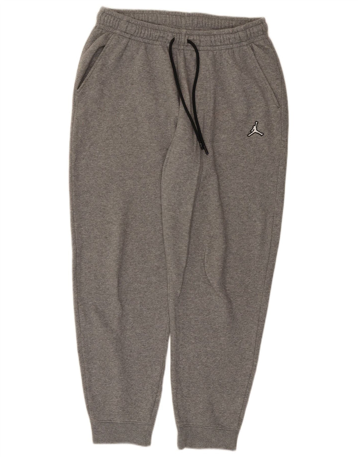 Pantalones De Chándal Jordan Joggers De Algodón Moteado Gris Medio - Hombre