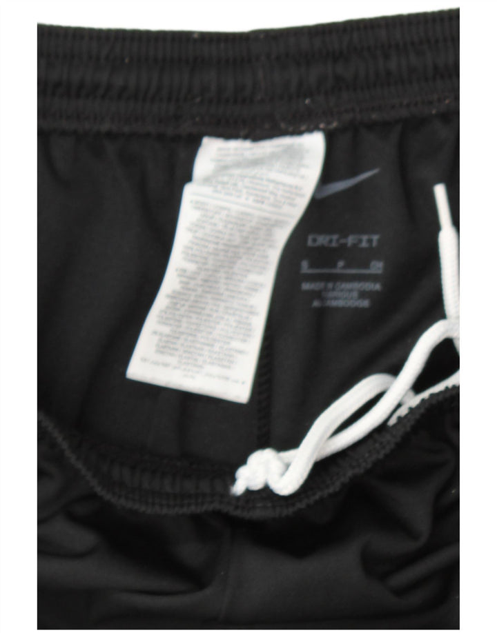NIKE Hombre Dri Fit Chándal Pantalones Pequeños Poliéster Negro