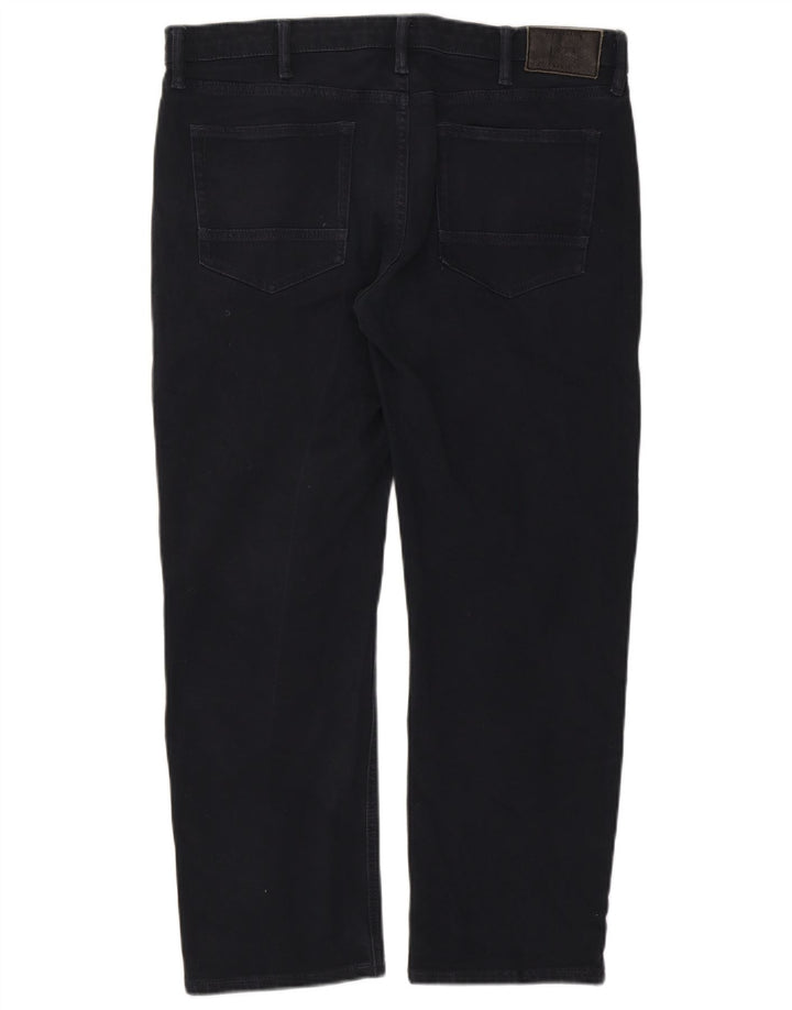 Marks & Spencer Jeans rectos para hombre W36 L29 Algodón azul marino