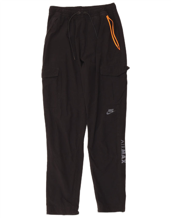 Nike - Pantalones cargo para hombre con gráficos, talla mediana, W30 L30, nailon negro