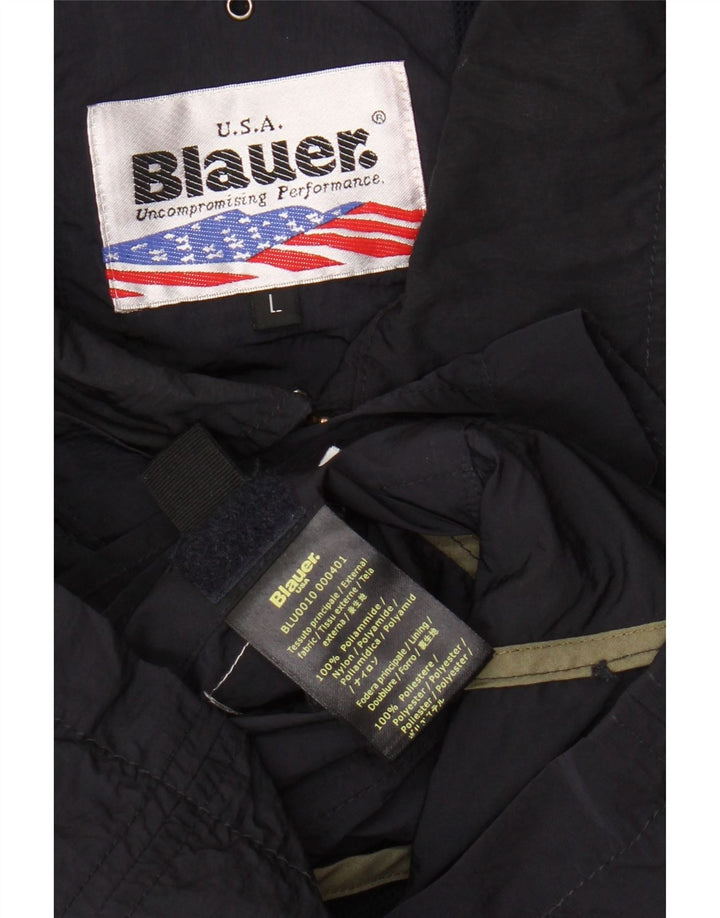 Blauer Chaqueta utilitaria para hombre UK 40 Large Poliamida azul marino