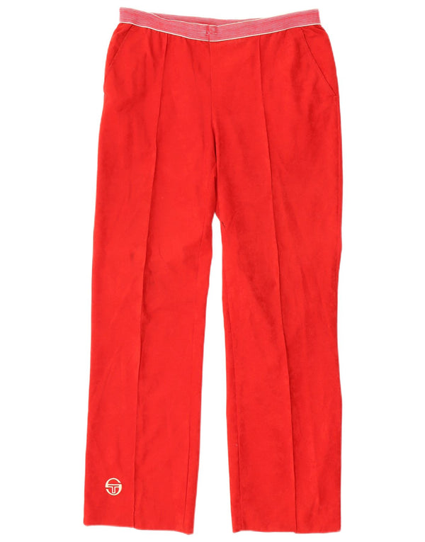 SERGIO TACCHINI Pantalón Chándal Mujer IT 48 XL W34 L29 Triacetato Rojo