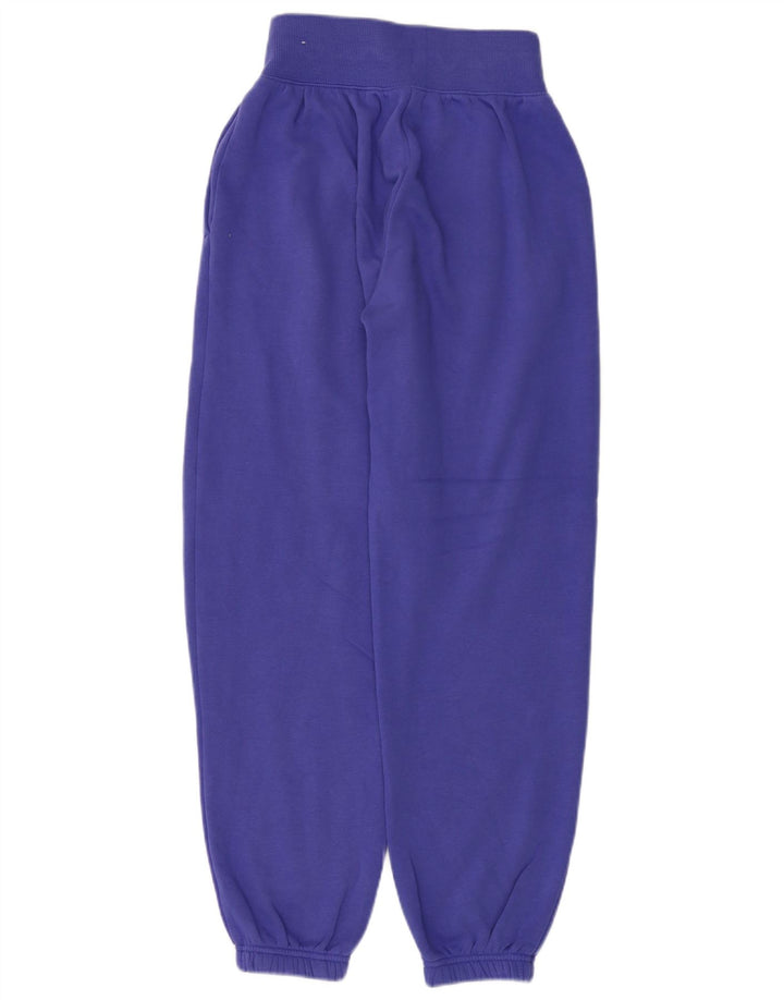 NIKE Mujer Chándal Pantalones Joggers UK 4 XS Azul Algodón