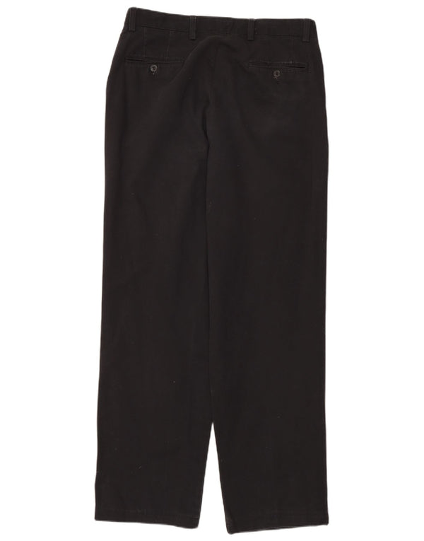 Dockers Pantalón chino holgado para hombre W32 L32 Algodón negro