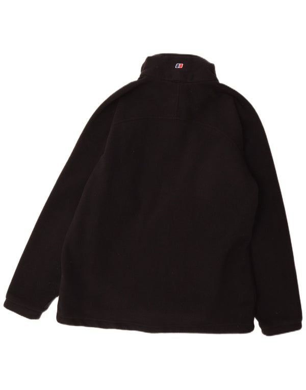 Berghaus Chaqueta polar para hombre UK 40 Large Poliéster negro