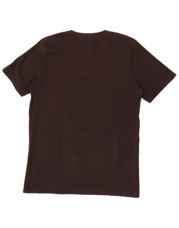 Puma - Camiseta gráfica para hombre, talla pequeña, algodón negro