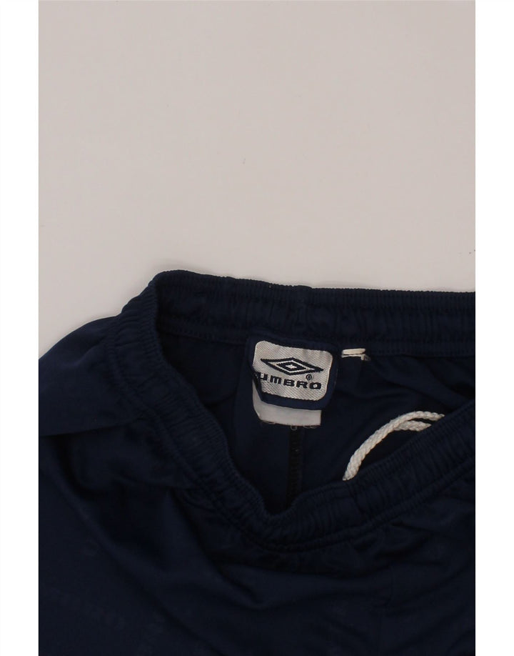 UMBRO Shorts deportivos con gráfico para niño 13-14 años Azul marino Poliéster