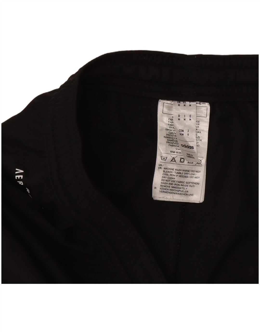 Adidas Hombre Aeroready Sport Shorts Medio Negro Poliéster