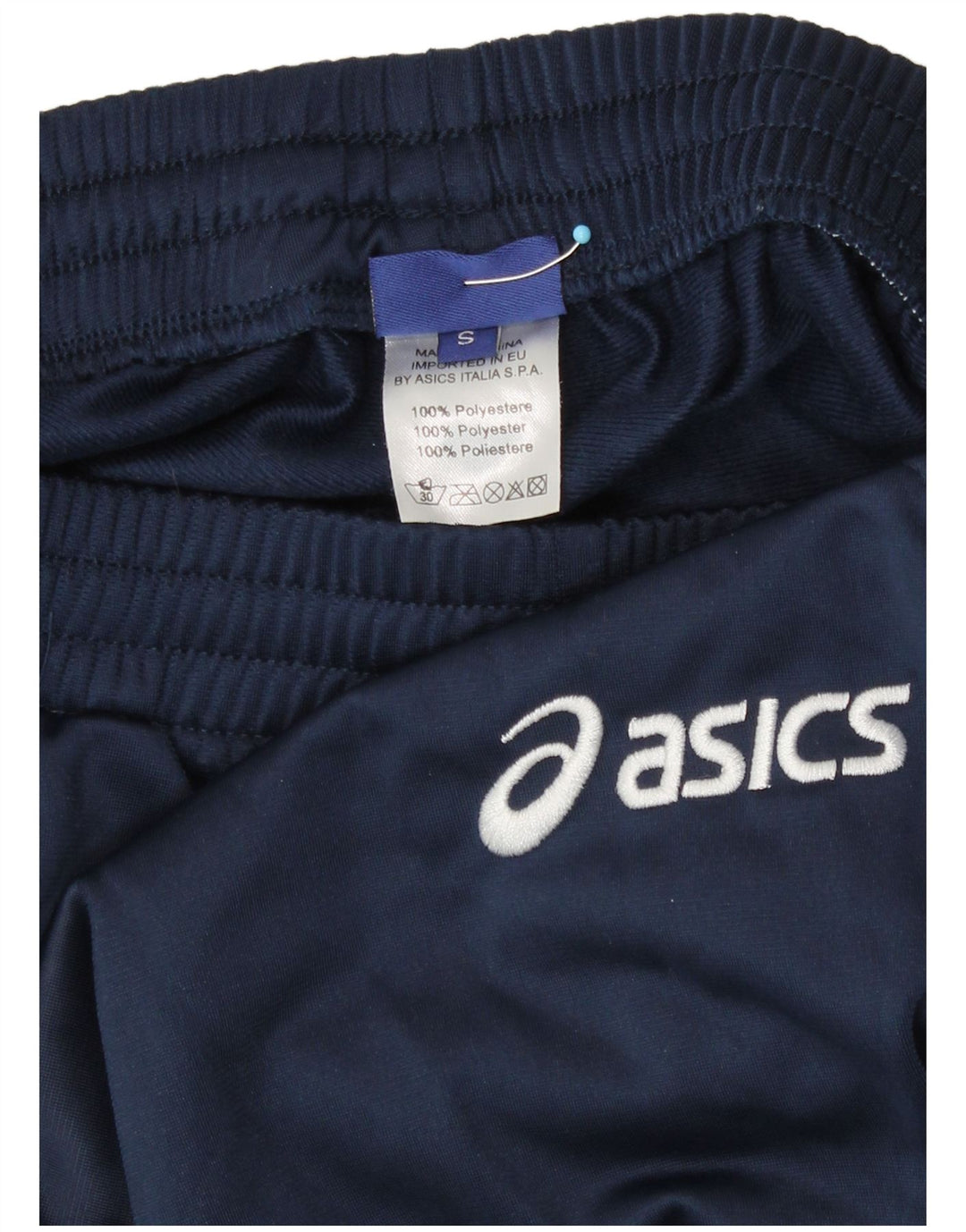 Pantalón De Chándal Asics Hombre Pequeño Poliéster Azul Marino