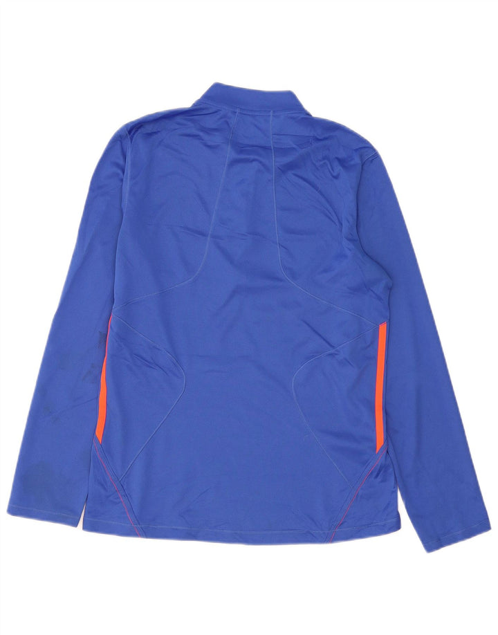 ADIDAS Mujer Climalite Jersey Chándal Top UK 16/18 Grande Azul