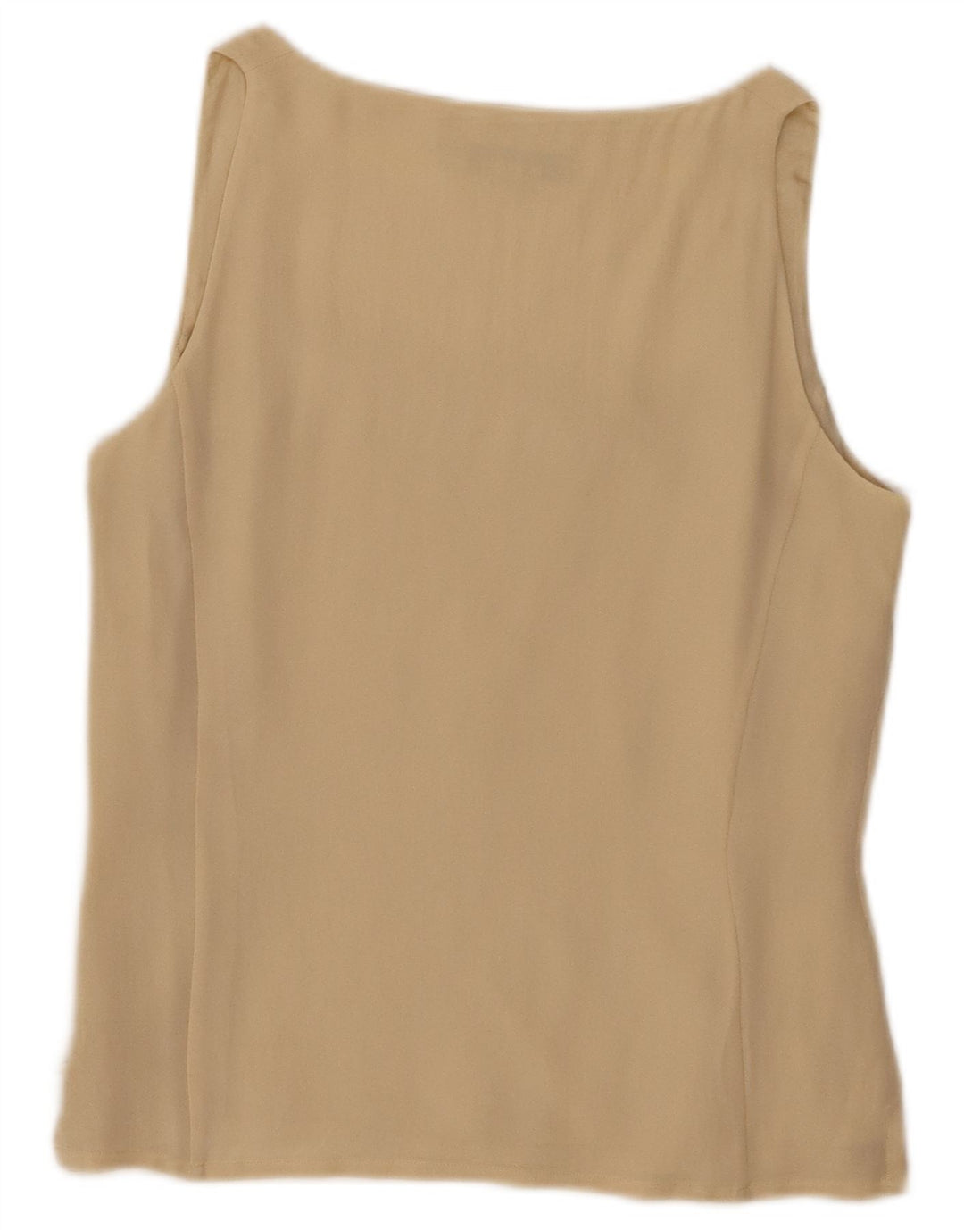 Blusa Blunauta Mujer Sin Mangas Top IT 42 Seda Beige Medio