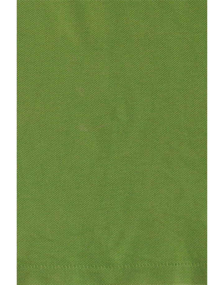 Blauer Polo Hombre Pequeño Algodón Verde