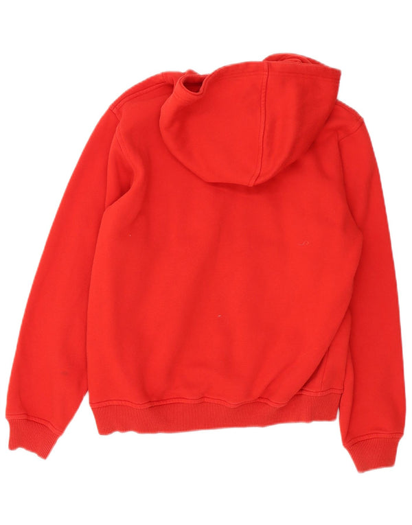 Gap Sudadera con capucha gráfica de corte holgado para mujer UK 6 XS Algodón rojo