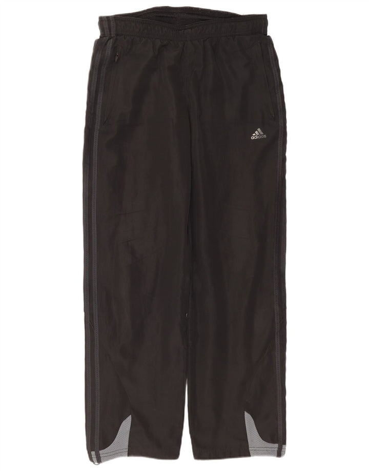 Adidas Hombre Climacool Chándal Pantalones Pequeños Negro Colorblock Poliéster
