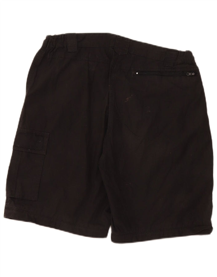 Pantalones cortos tipo cargo para mujer de Mountain Warehouse UK 44 Large W34 Poliéster negro