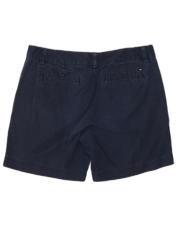 Tommy Hilfiger Pantalones cortos chinos para mujer US 6 Medium W32 Azul marino Algodón