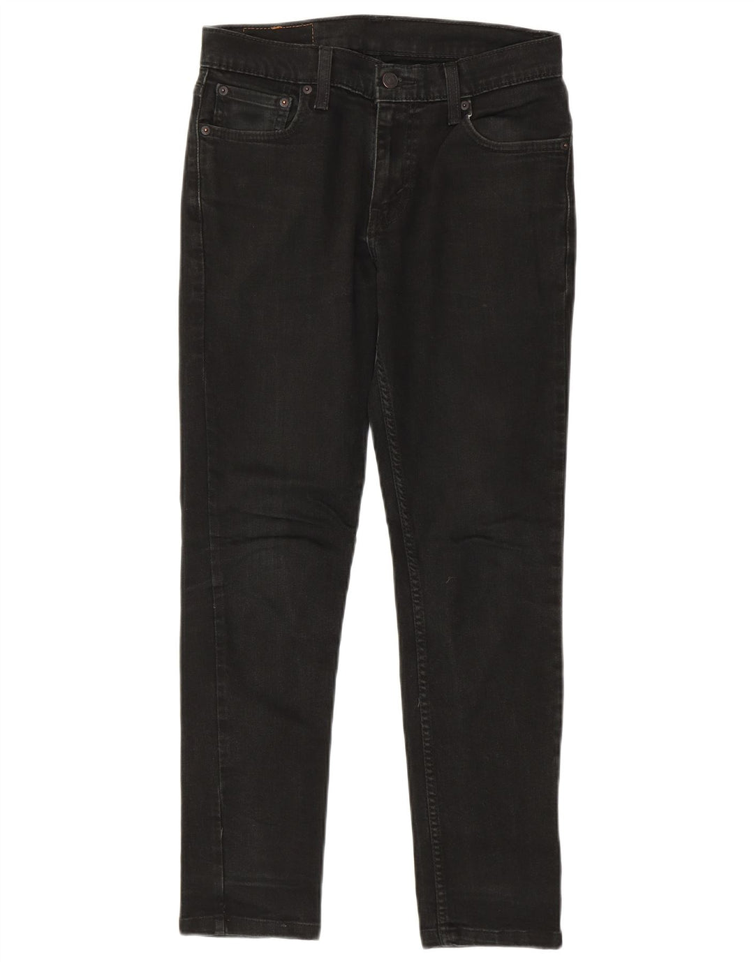 Levi's Hombre 511 Slim Jeans W30 L29 Algodón Negro