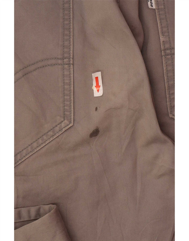 Levi's Pantalón chino regular para hombre W36 L32 Algodón gris