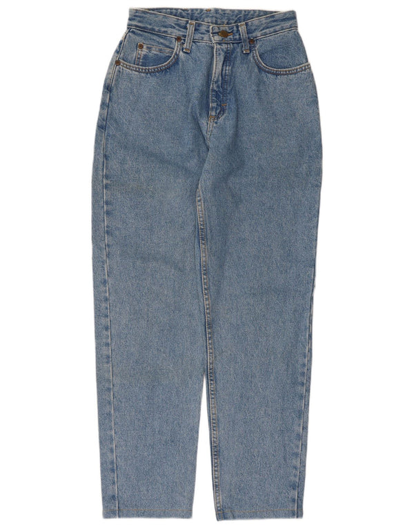 Lee - Vaqueros cónicos de cintura alta para hombre, talla 12, grande, W28 L29, algodón azul