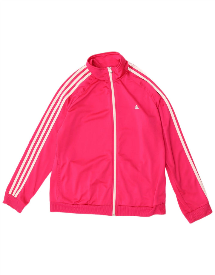 Adidas Chaqueta de Chándal Mujer ES 20/22 XL Rosa Poliéster