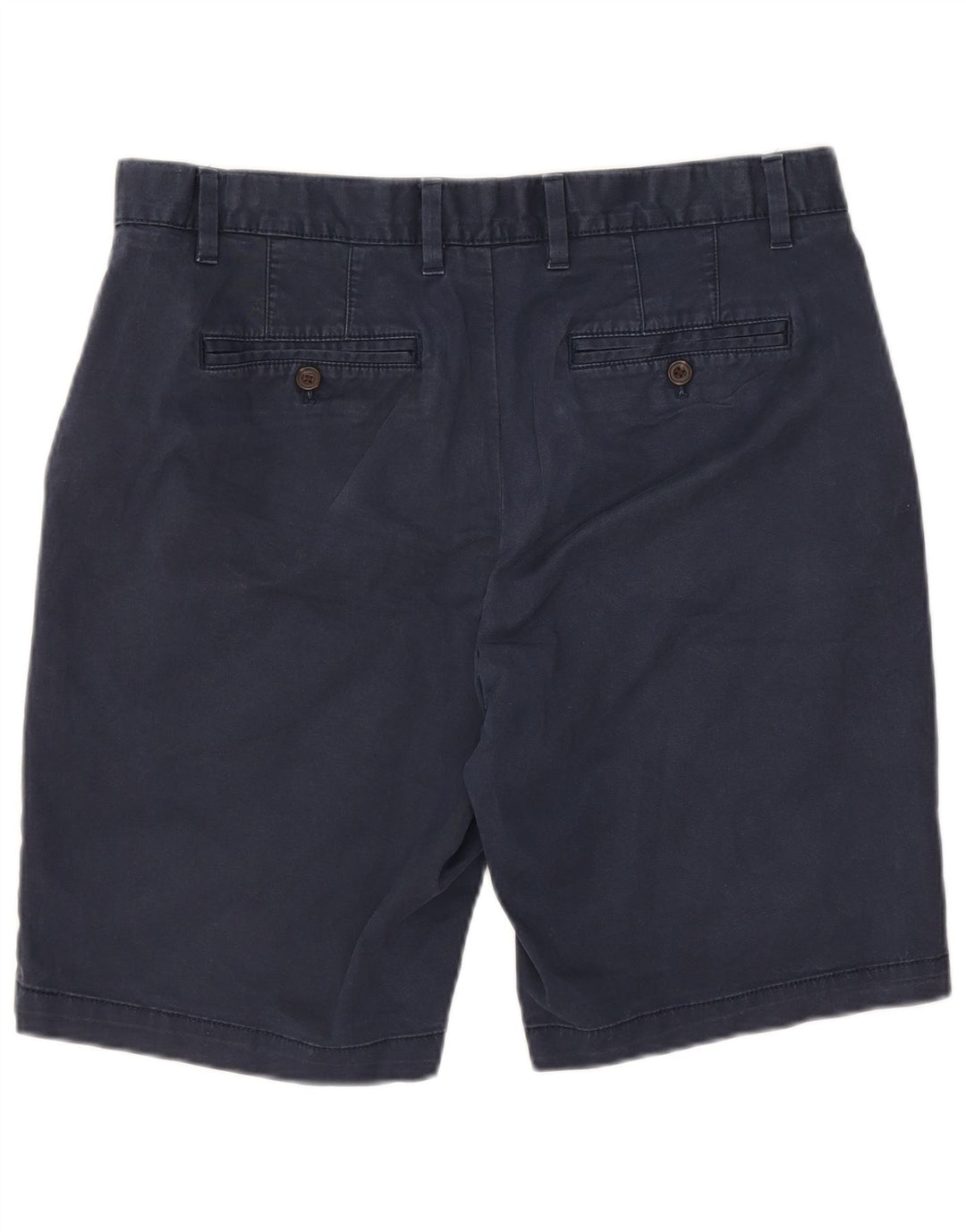 John Lewis Pantalones cortos chinos regulares para hombre W36 Algodón azul marino grande