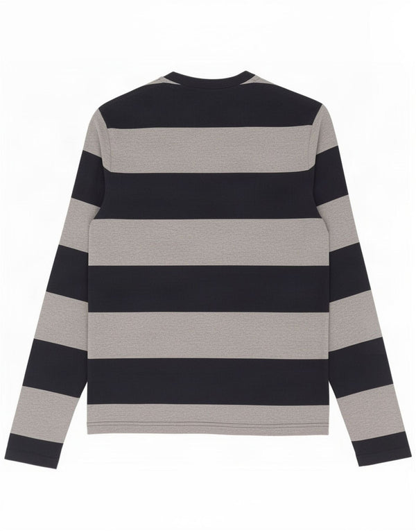 Camiseta Jack Wills para hombre de manga larga de algodón a rayas azul marino pequeño