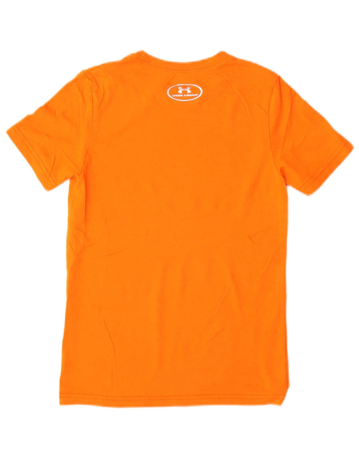 UNDER ARMOUR Camiseta holgada con gráfico para niños 7-8 años Small Naranja Algodón
