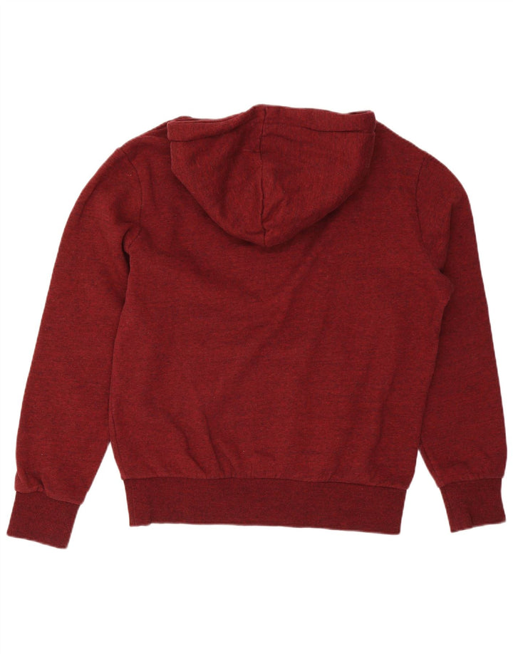 Superdry Jersey con capucha gráfica para hombre XL Poliéster granate