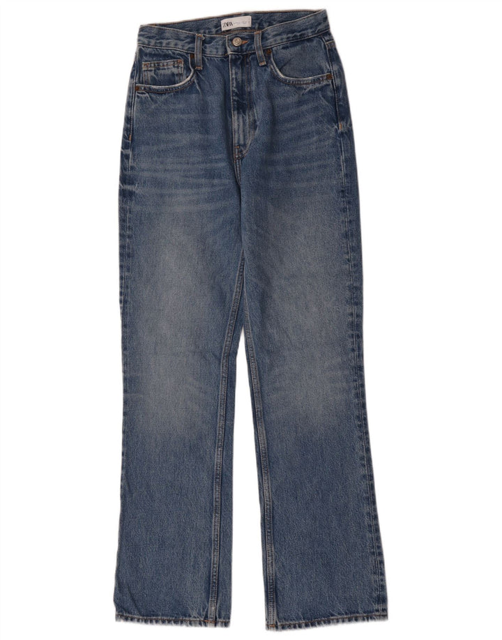 Zara Vaqueros Bootcut Mujer EU 34 2XS W24 L30 Azul