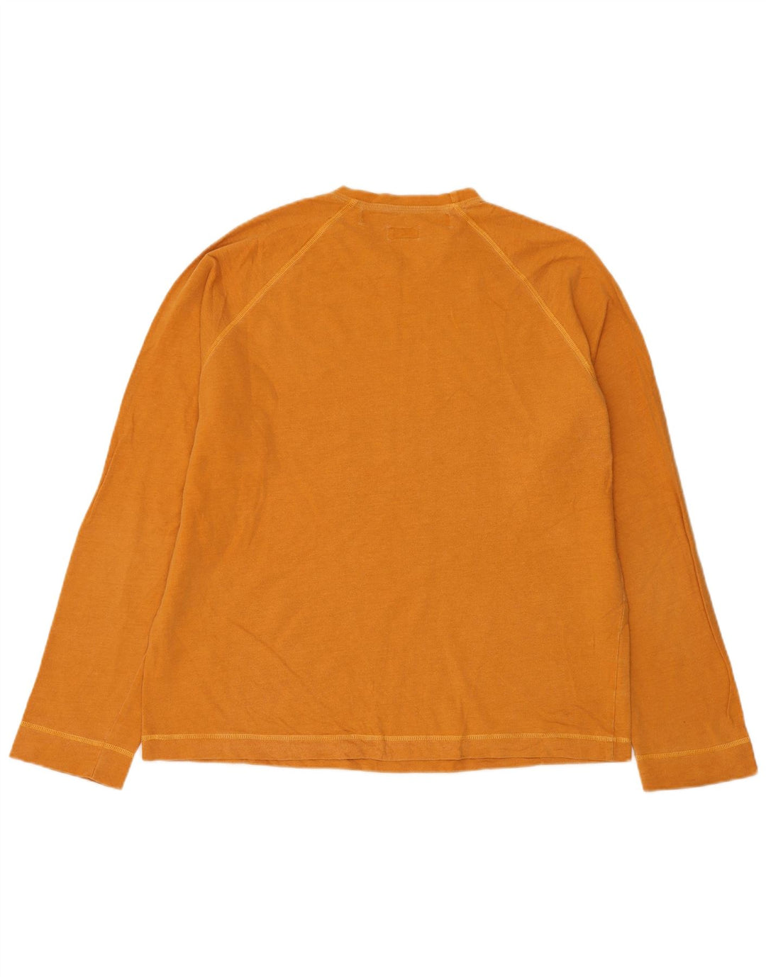 STEFANEL Sudadera Hombre Jumper XL Naranja Algodón