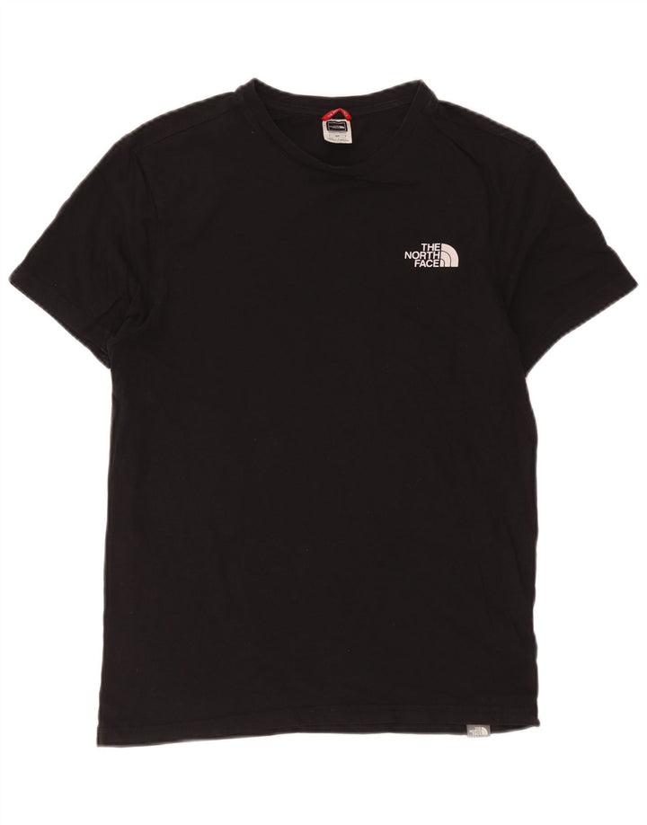 The North Face - Camiseta para hombre, talla pequeña, algodón negro
