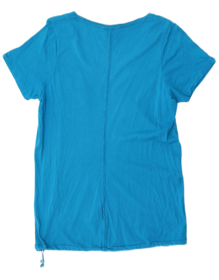 Nike Camiseta para mujer Top UK 44 Azul medio Algodón