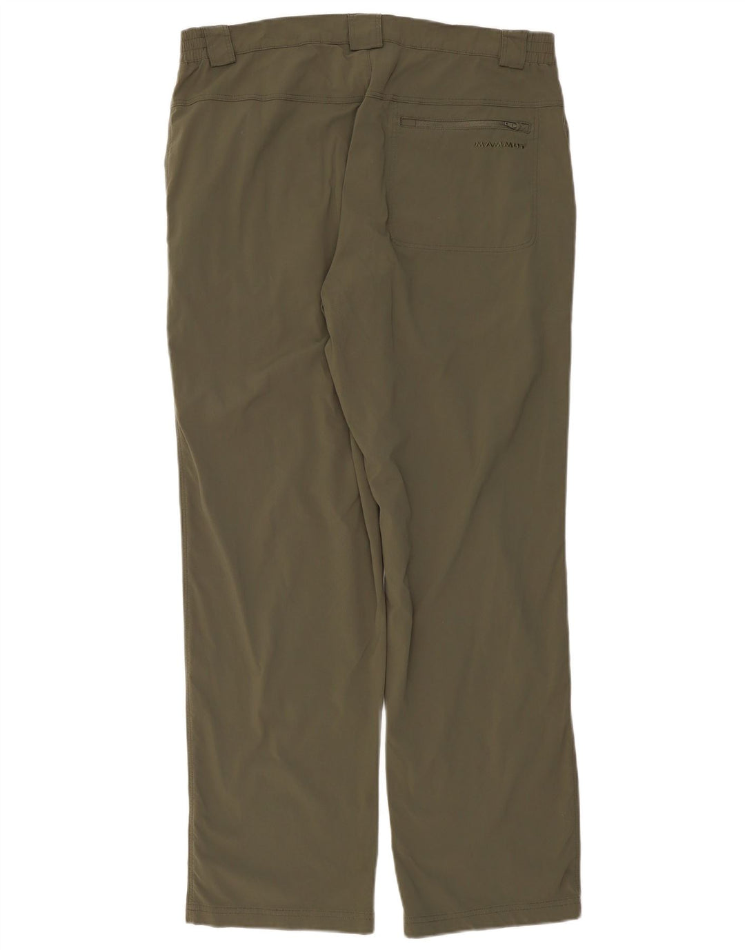 MAMMUT Pantalones rectos de senderismo para hombre IT 54 2XL W36 L32 Caqui Nylon