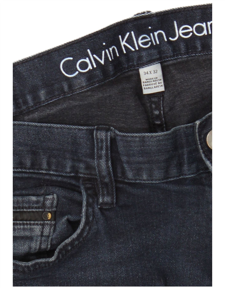Calvin Klein Jeans ajustados para hombre W34 L32 Azul marino
